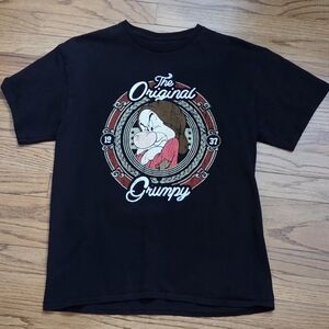 Disney Black and Red Grumpy Kids T-Shirt